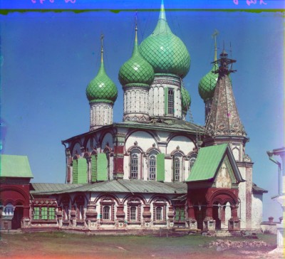 Церковь Иоанна Златоуста с юго-запада. Фото С.М. Прокудина-Горского, 1911 г.