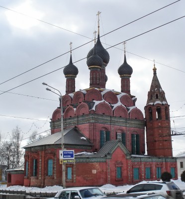 Церковь Богоявления зимой