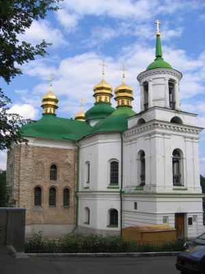 Церковь Спаса на Берестове (Киево-Печерская лавра), в которой был погребён Юрий Долгорукий