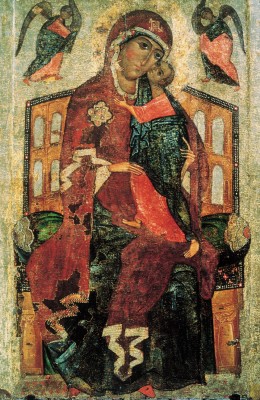 Большая икона Толгской Богоматери, конец XIII в.