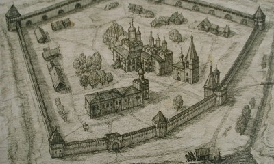 Спасский монастырь, начало XVII в.