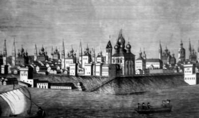 А. И. Ростовцев. Вид Ярославля. 1731 г.