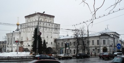 Знаменская (Власьевская) башня (1658-1659) в 2009