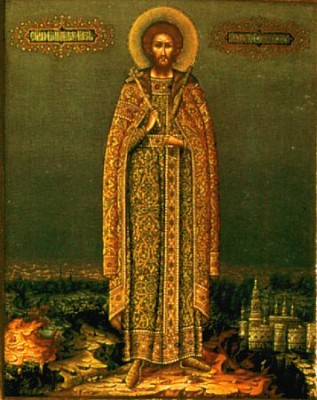 Икона св. благоверного князя Андрея Боголюбского