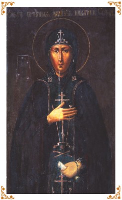 Св. София Суздальская. Икона XVII в. из Покровского собора, Суздаль