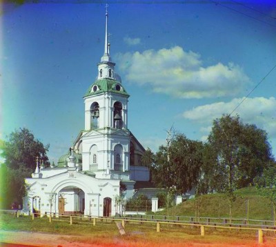 Церковь Вознесения в Ростове. Фото Прокудина- Горского.Около 1910 г.